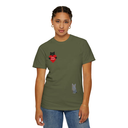 Cat Lover Unisex T-Shirt, Cute Cat Tee, Gift for Cat Owners, Animal Lover Shirt, Birthday Gift, Casual Comfort Tee, Pet Theme - TRV