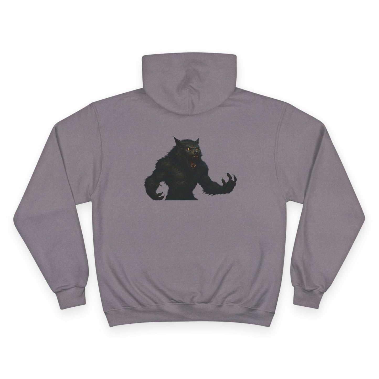 Werewolf Champion Hoodie - Edgy Graphic Sweatshirt for Gamers, Perfect for Gifts, Casual Wear, Fall Fashion, Anime Lovers