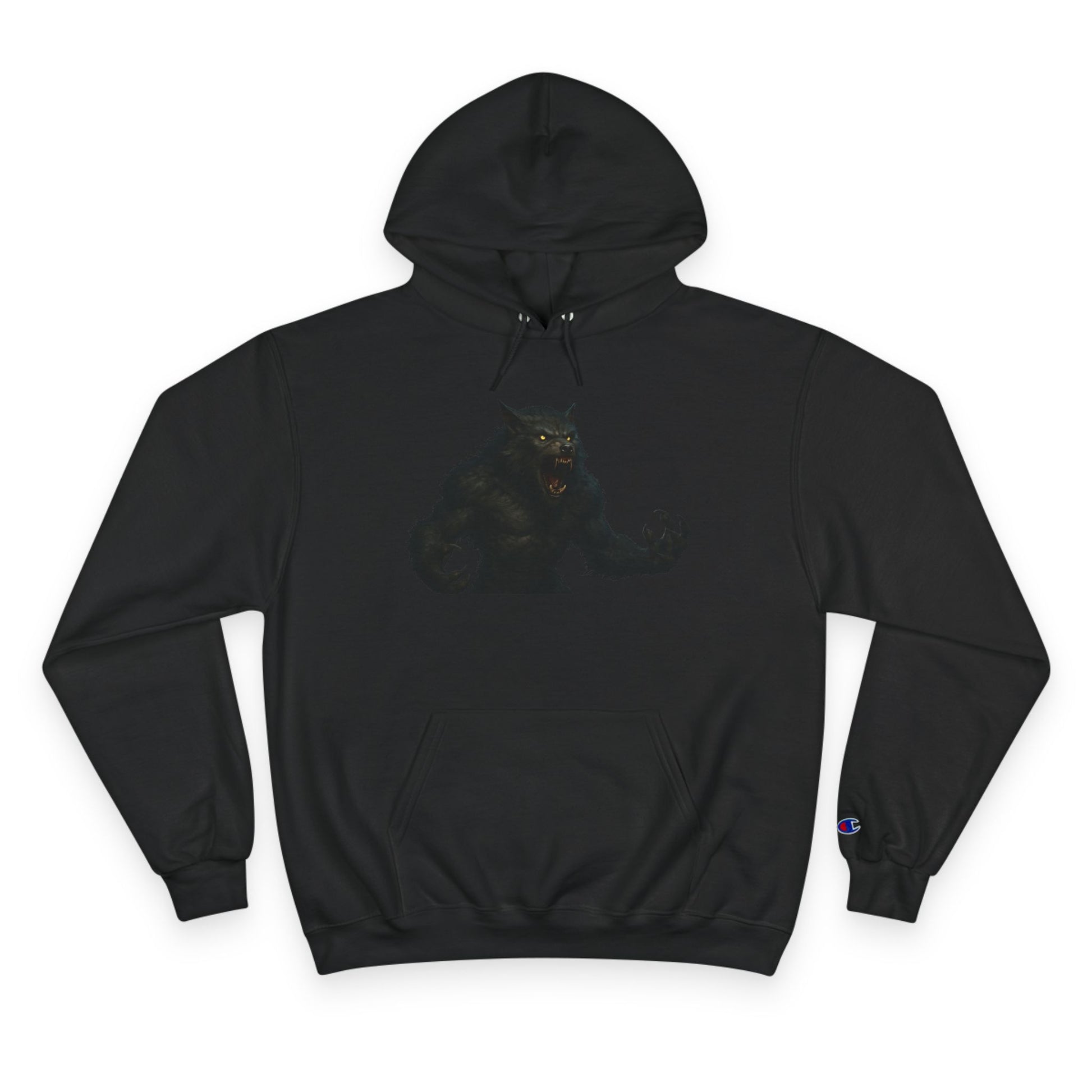 Werewolf Champion Hoodie - Edgy Graphic Sweatshirt for Gamers, Perfect for Gifts, Casual Wear, Fall Fashion, Anime Lovers - TRV