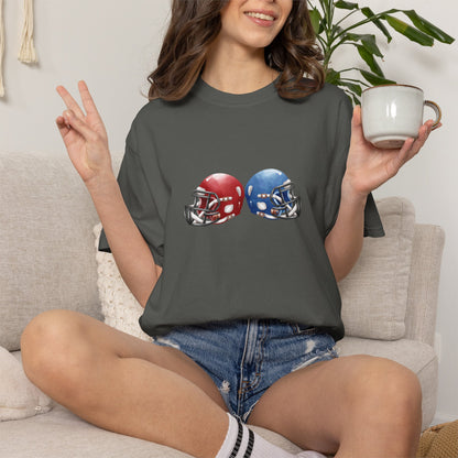 Unisex Football Rivalry T-Shirt - Perfect Gift for Game Day, Sports Fans, Tailgating, Football Season, Team Spirit Gear