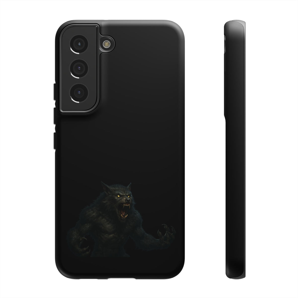Werewolf Phone Case, dark monster graphic tough protective case - view 11