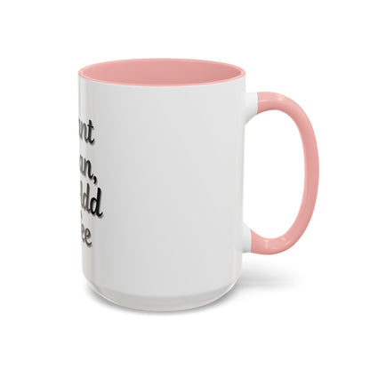 Inspirational Accent Coffee Mug - 'Instant Human, Just Add Coffee' - Perfect Gift for Coffee Lovers - TRV