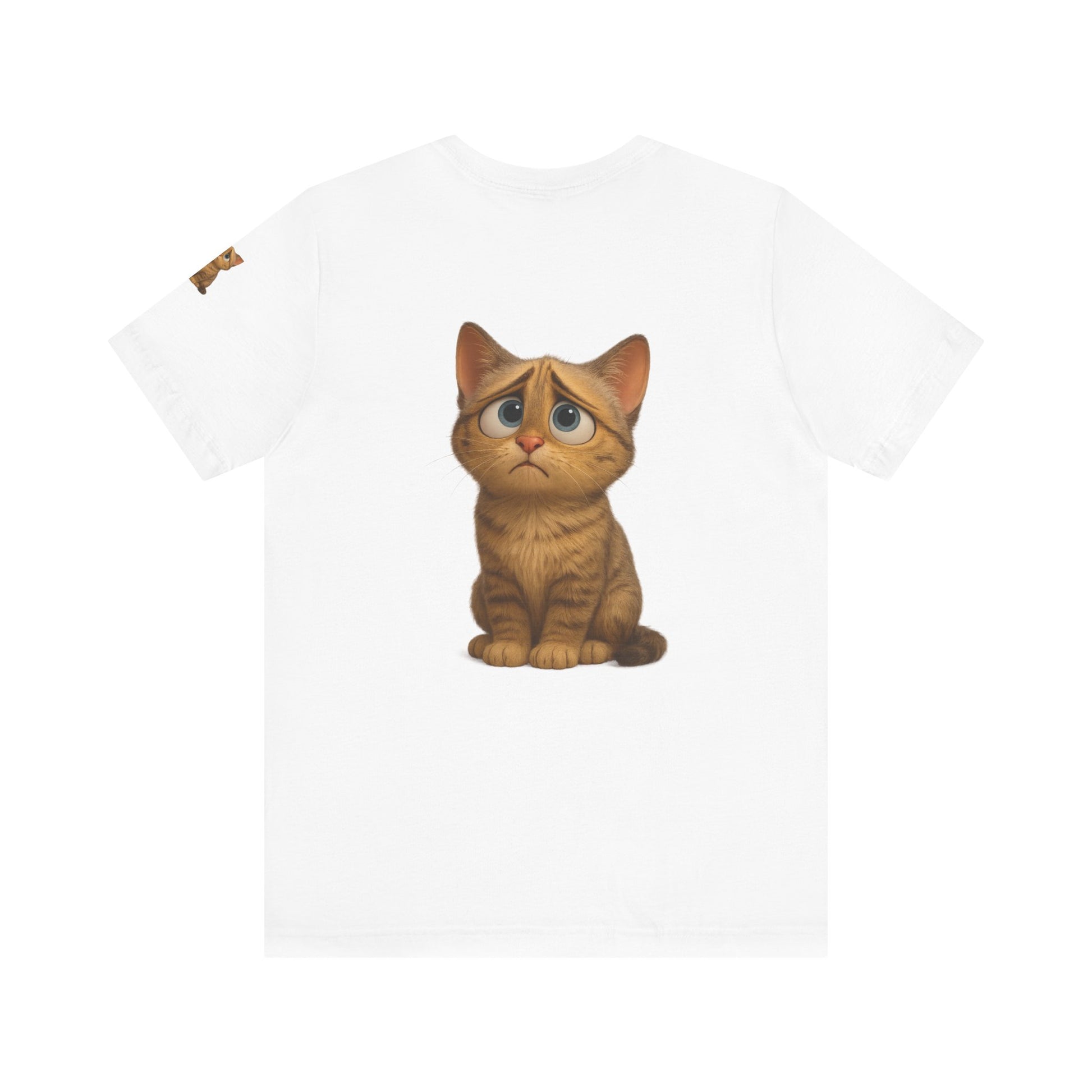 Adorable Cat Graphic Tee, Cute Pet Lover Shirt, Animal Lover Gift, Funny Cat Apparel, Birthday, Christmas, Everyday Use - TRV