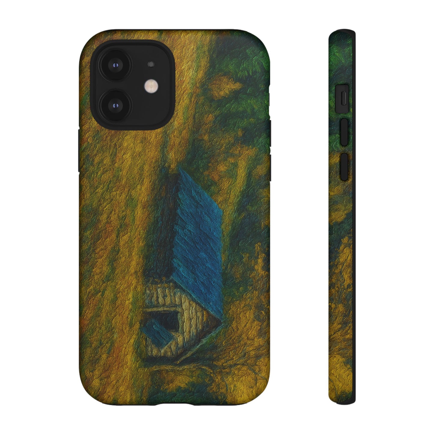 Artistic Phone Case by Tough Cases, Nature-Inspired Phone Protection, Unique Gift for Nature Lovers, Stylish Accessory, Fall Aesthetic - TRV