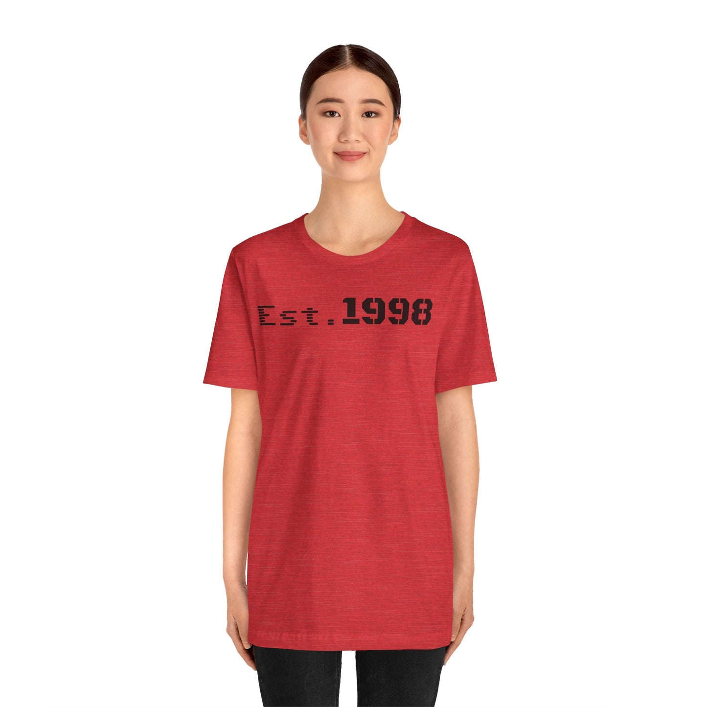 Vintage Est. 1998 Tee - Retro Unisex Shirt for Birthdays, Gifts, Everyday Wear, Casual Style, Nostalgia - TRV