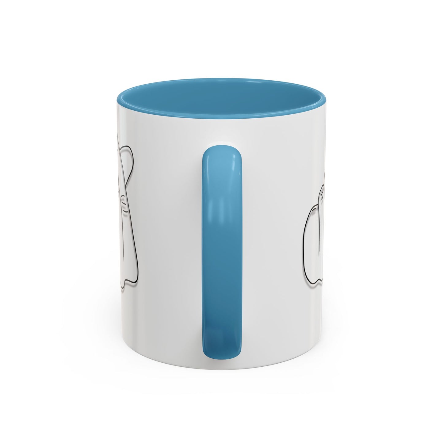 K-Pop Accent Mug - Love Gesture Design (11oz, 15oz), Korean Pop Coffee Cup, K-Pop Lover Gift, Cute Drinkware, Unique Mug