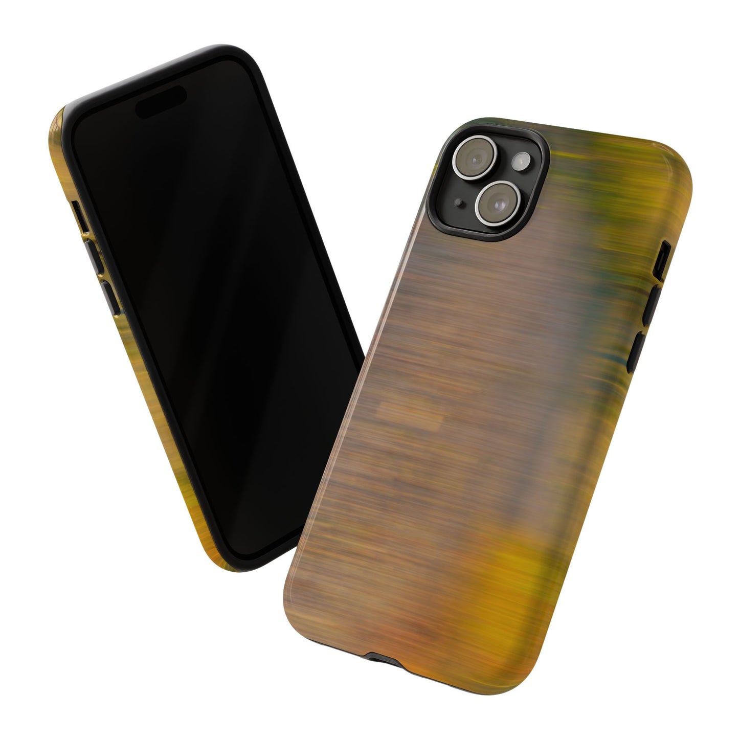Autumn Blur Tough Phone Case — Fall Colors Protective iPhone Cover