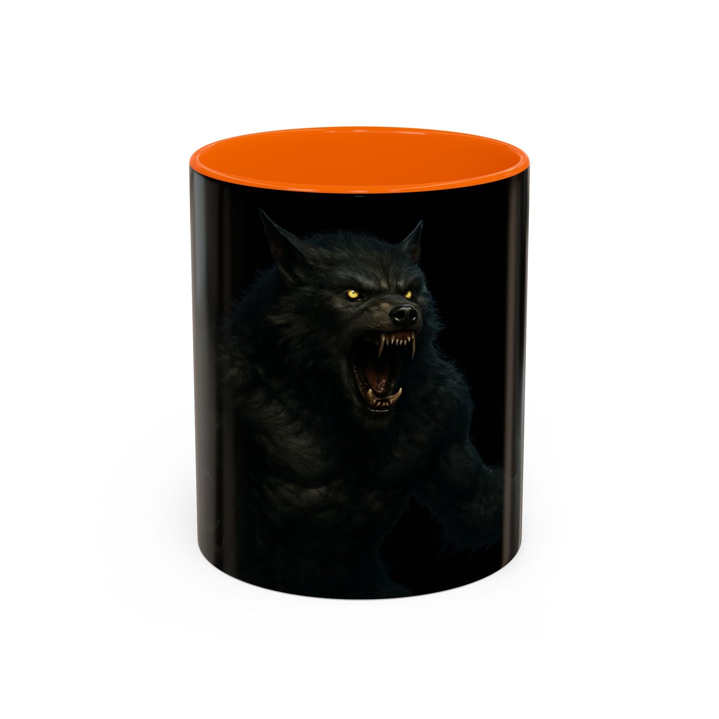 Howling Werewolf Coffee Mug - Perfect Gift for Horror Lovers, Wolf Enthusiasts, Halloween Decor, Unique Drinkware, Gothic Homeware - TRV