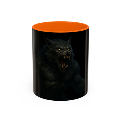 Howling Werewolf Coffee Mug - Perfect Gift for Horror Lovers, Wolf Enthusiasts, Halloween Decor, Unique Drinkware, Gothic Homeware - TRV