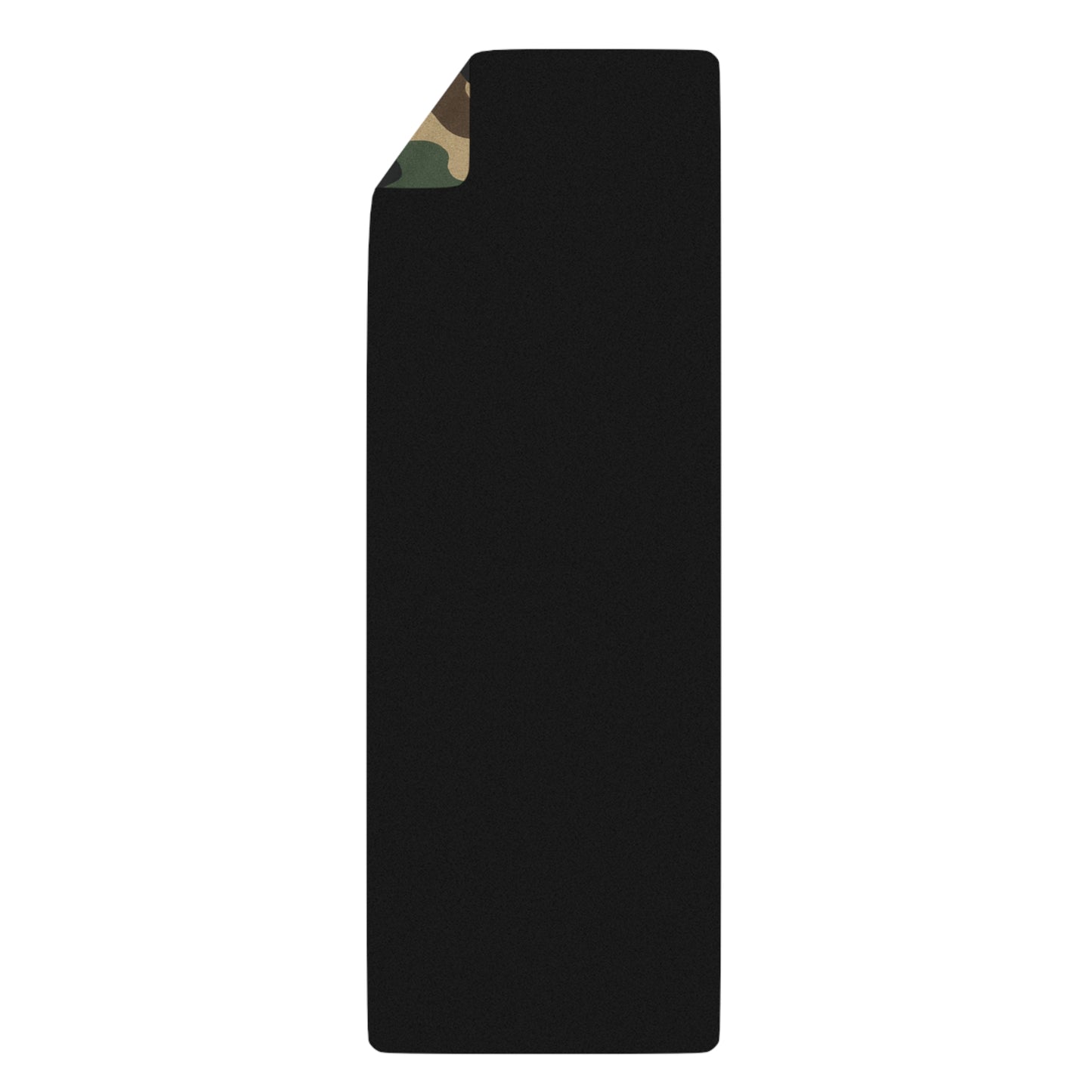 Camo Rubber Yoga Mat — Non-Slip Military Green Exercise Mat