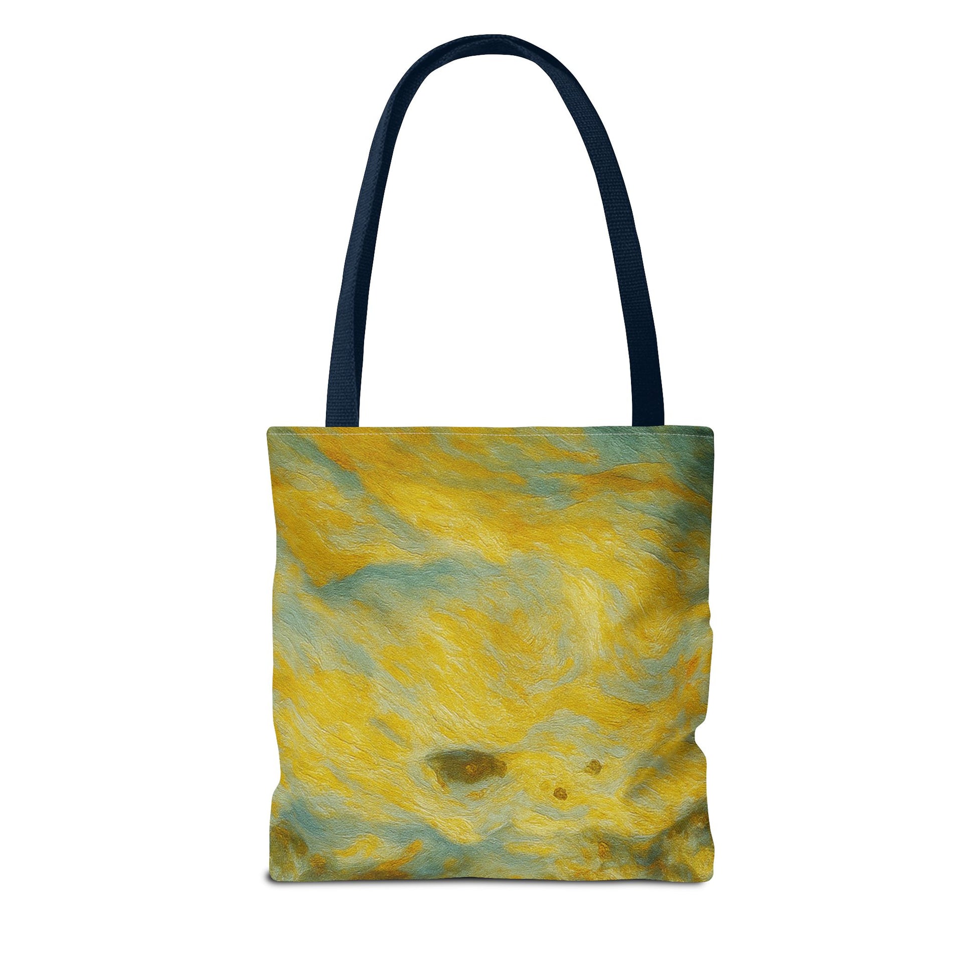 Eco-friendly canvas tote bag with an artistic abstract design, perfect for beach and casual outings.
