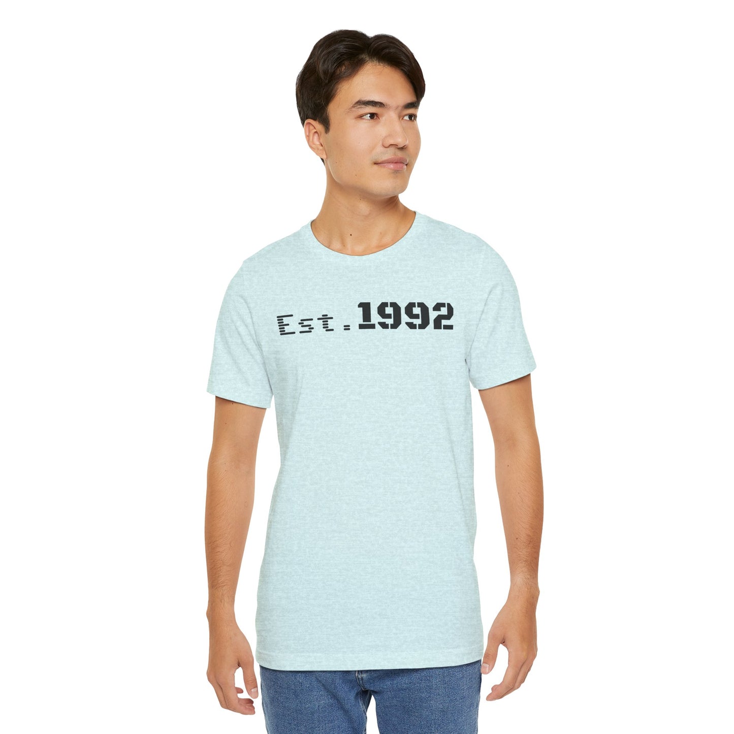 Est. 1992 Unisex Jersey Tee - Retro Birthday Gift, Casual Wear, Cool Vintage T-Shirt, Gift for Him, Gift for Her - TRV
