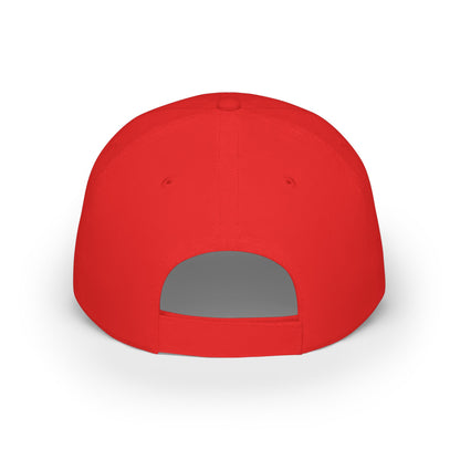 Silhouette Batter baseball cap by Printify, featuring a classic hat design with a bold batter silhouette graphic.