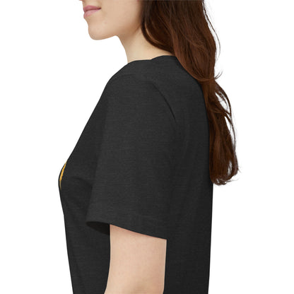 Unisex graphic T-shirt featuring a humorous 69 and French fries design on soft fabric, casual fit, printed by Printify.