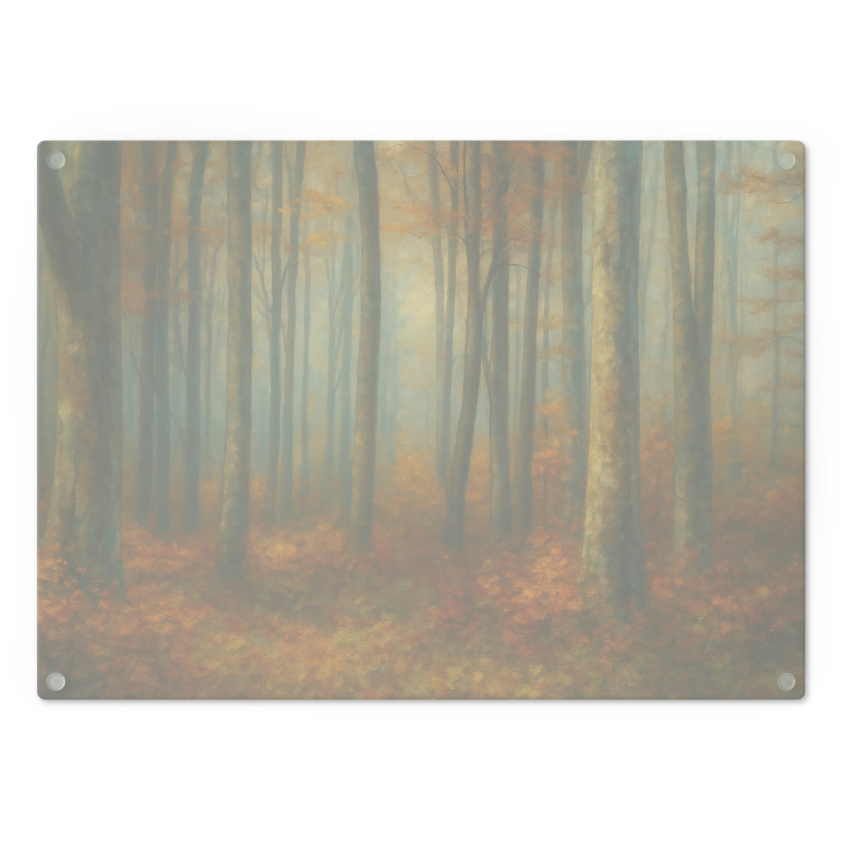 Autumn Forest Cutting Board - Nature-Inspired Kitchen Decor