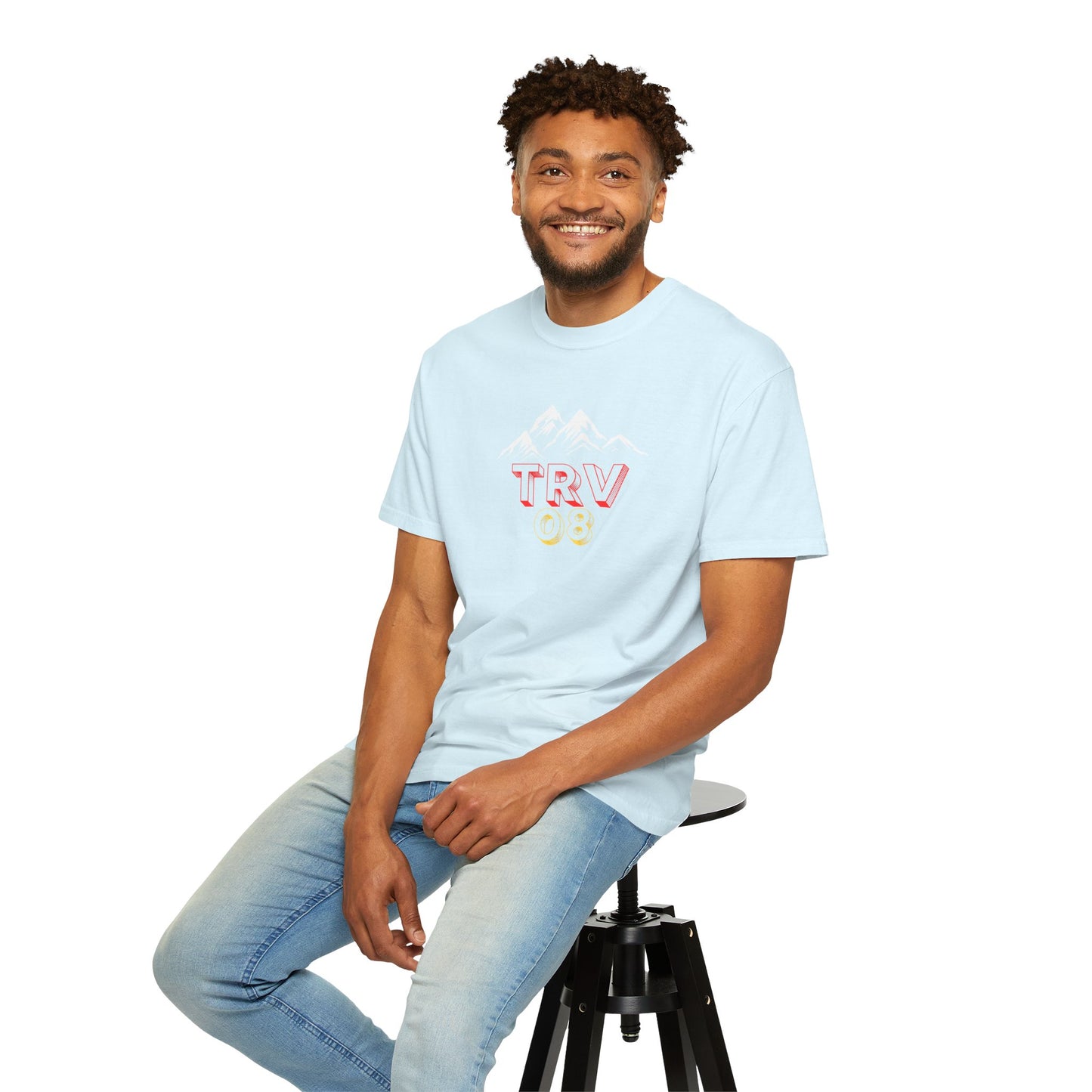 TRV08 Logo Tee | Unisex Garment-Dyed T-Shirt