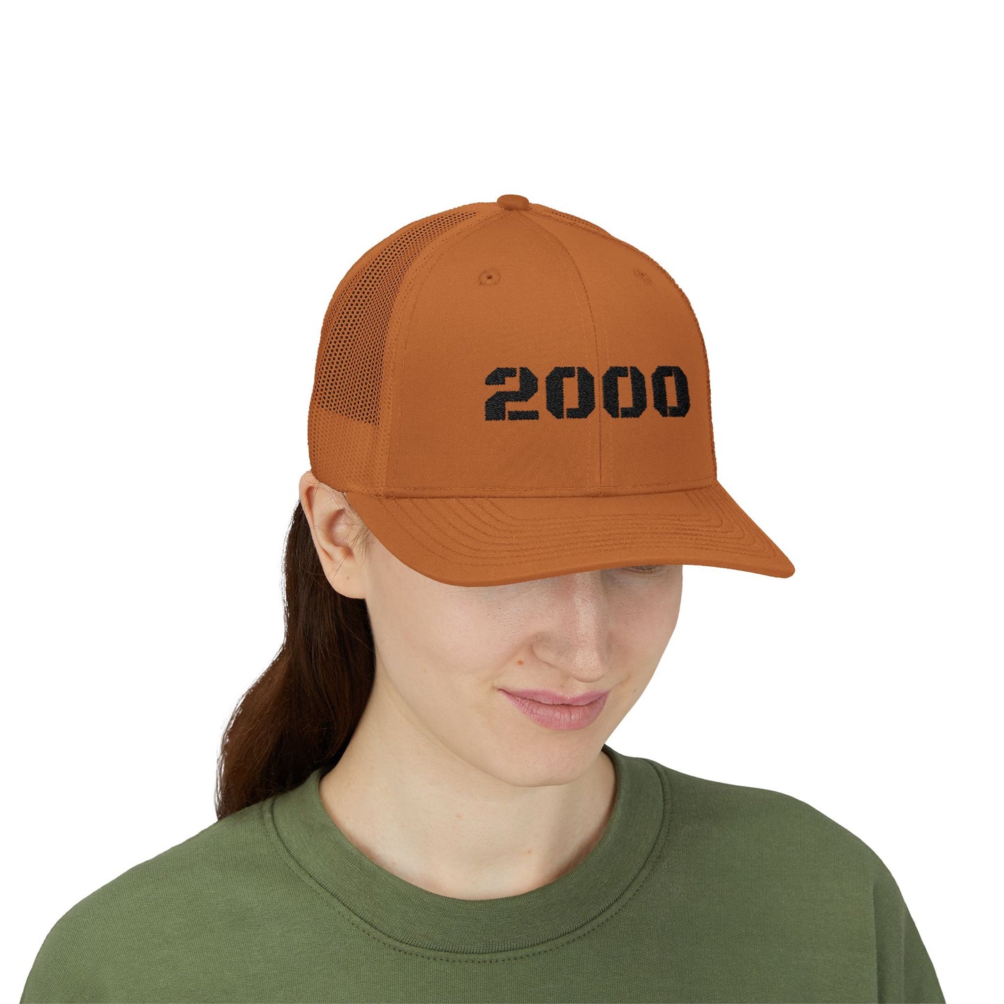 2000 Vintage Snapback Trucker Cap, Retro Baseball Hat, Birthday Gift, Stylish Outdoors Hat, 90s Nostalgia Cap - TRV