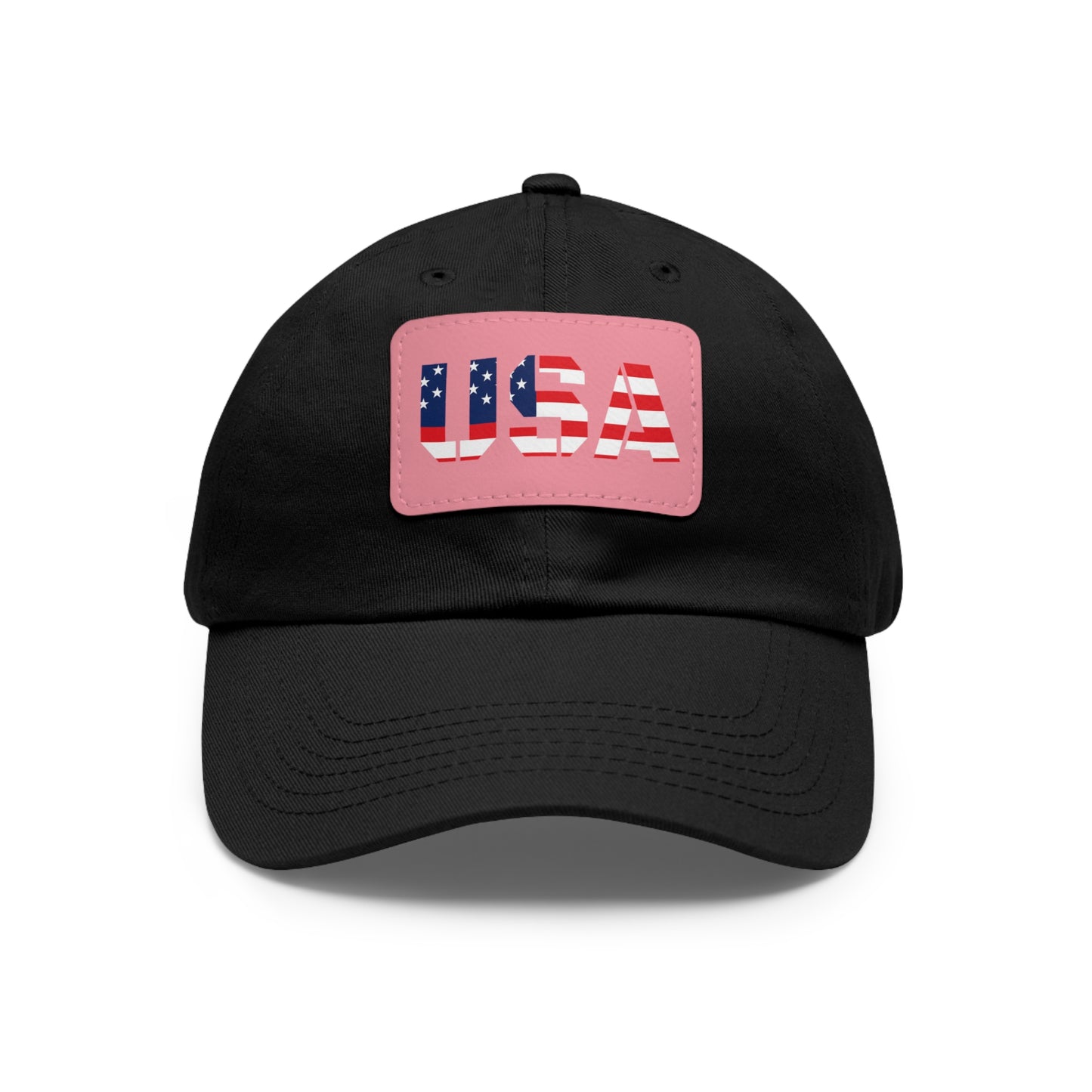 Dad Hat with USA Leather Patch - TRV