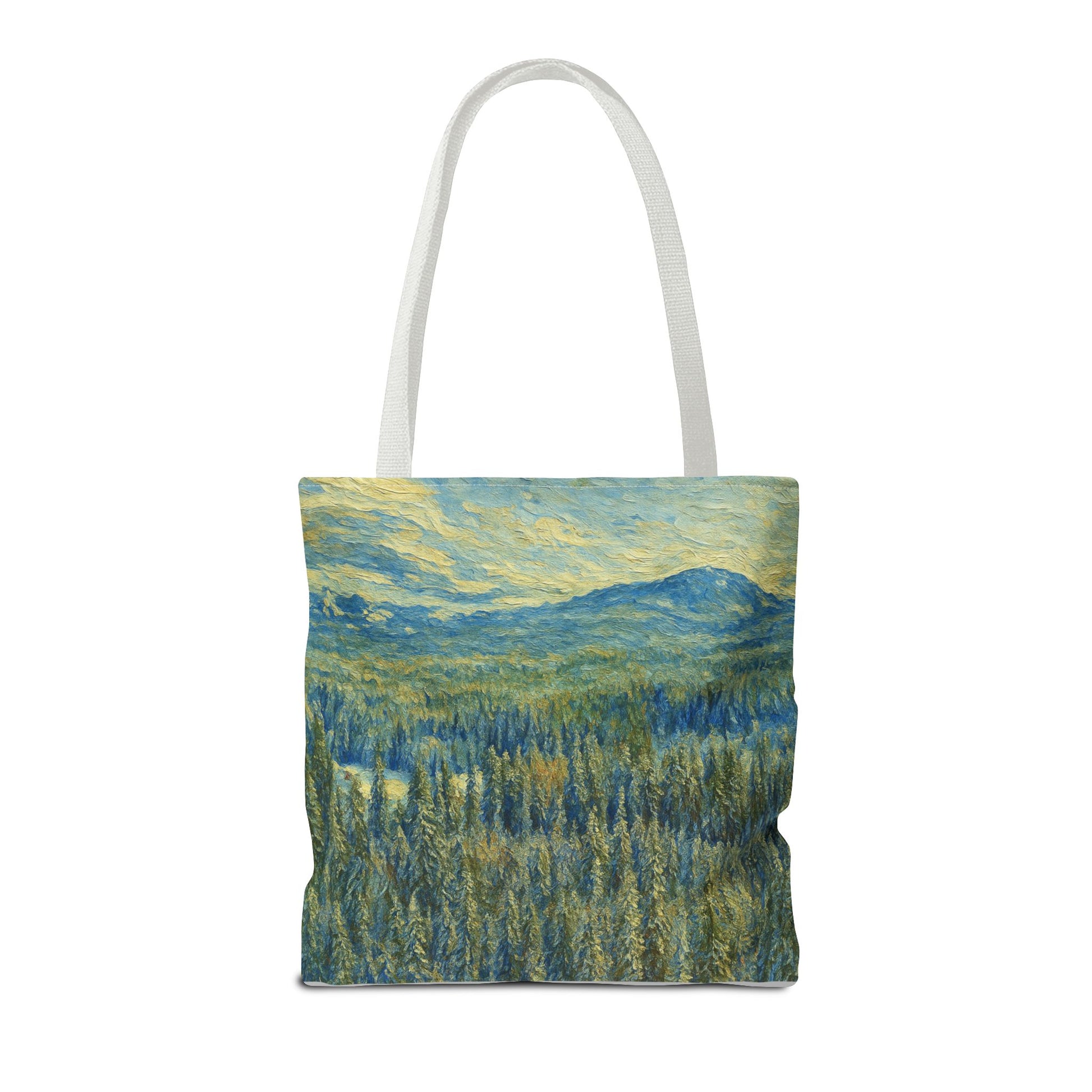 Nature-Inspired Tote Bag, Eco-Friendly Carryall, Bohemian Style Purse, Art Tote, Great Gift for Nature Lovers, Shopping Bag, Travel [...] - TRV