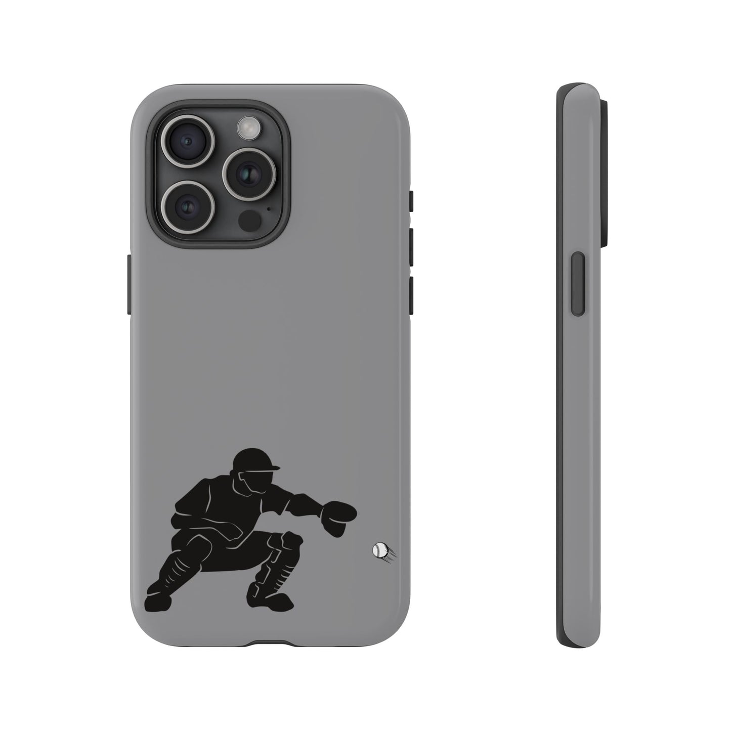 Baseball Catcher Phone Case - Tough Cases, Sports Phone Cover, Great for Athletes, Perfect Gift for Baseball Lovers, Unique Cell Phone Design - TRV