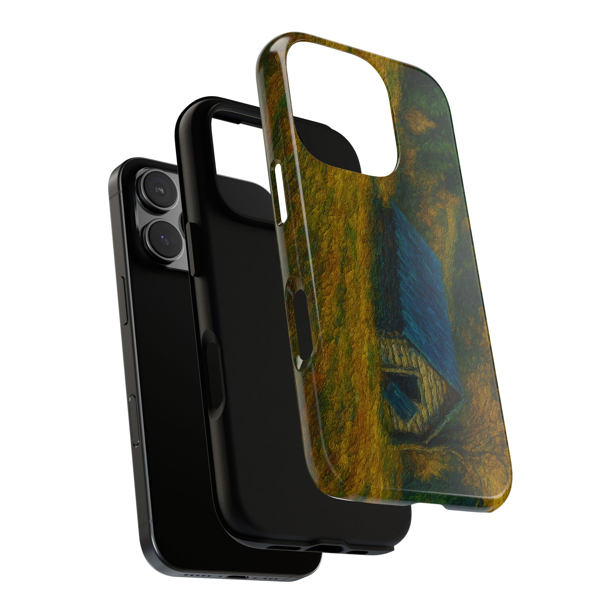 Artistic Phone Case by Tough Cases, Nature-Inspired Phone Protection, Unique Gift for Nature Lovers, Stylish Accessory, Fall Aesthetic - TRV