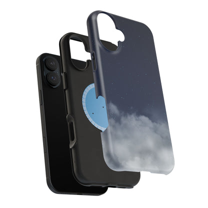 Night Sky Magnetic Impact-Resistant Phone Case — Foggy Cloud Design