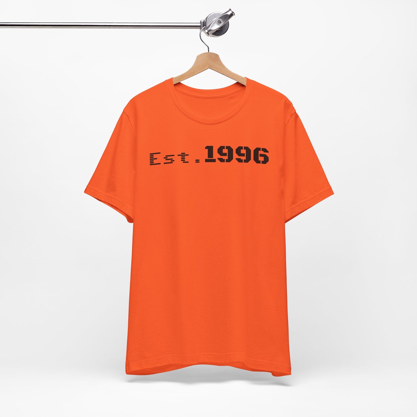 Established 1996 Unisex T-Shirt, Vintage Year Tee, Birth Year Gift, Casual Fashion, Personalized Graphic Tee - TRV