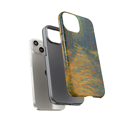 Artistic Phone Case for Nature Lovers, Tough Cases, Vibrant Design, Gift for Friends, Phone Accessories, Unique Artwork - TRV