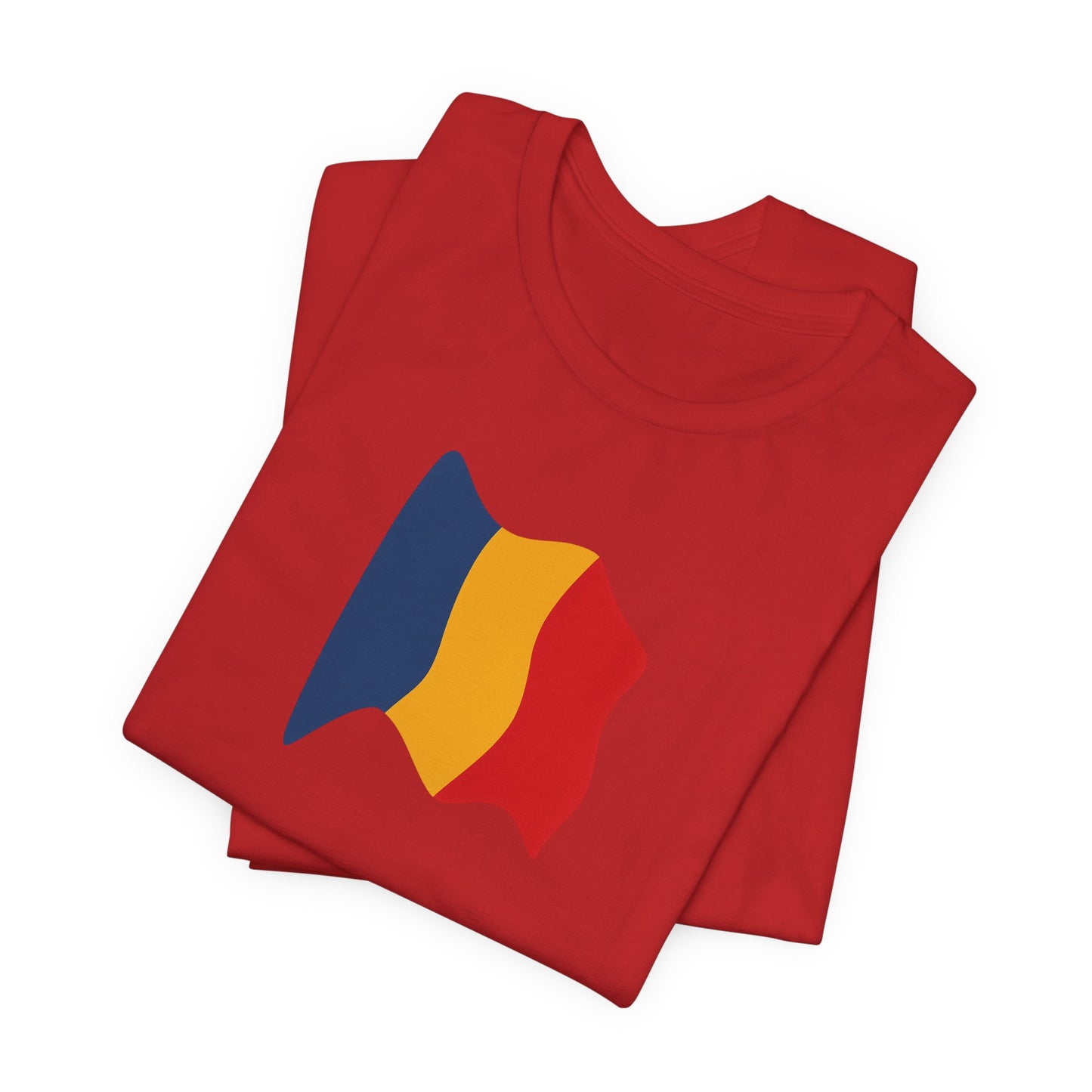 Romanian Flag Unisex Short Sleeve Tee, Casual Shirt, Travel T-Shirt, Gift for Romanians, Summer Outfit, Everyday Wear