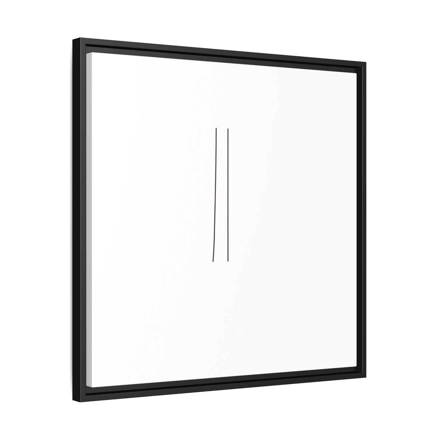 Minimal Line Art | Matte Canvas Framed