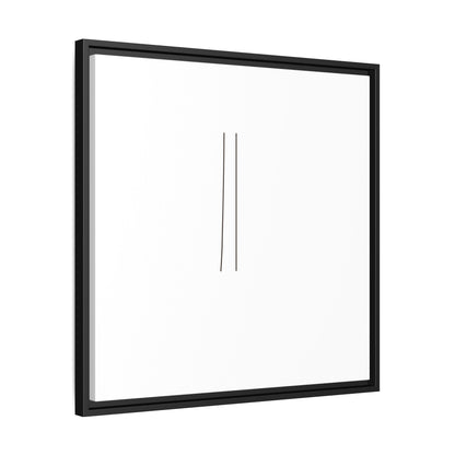 Minimal Line Art | Matte Canvas Framed