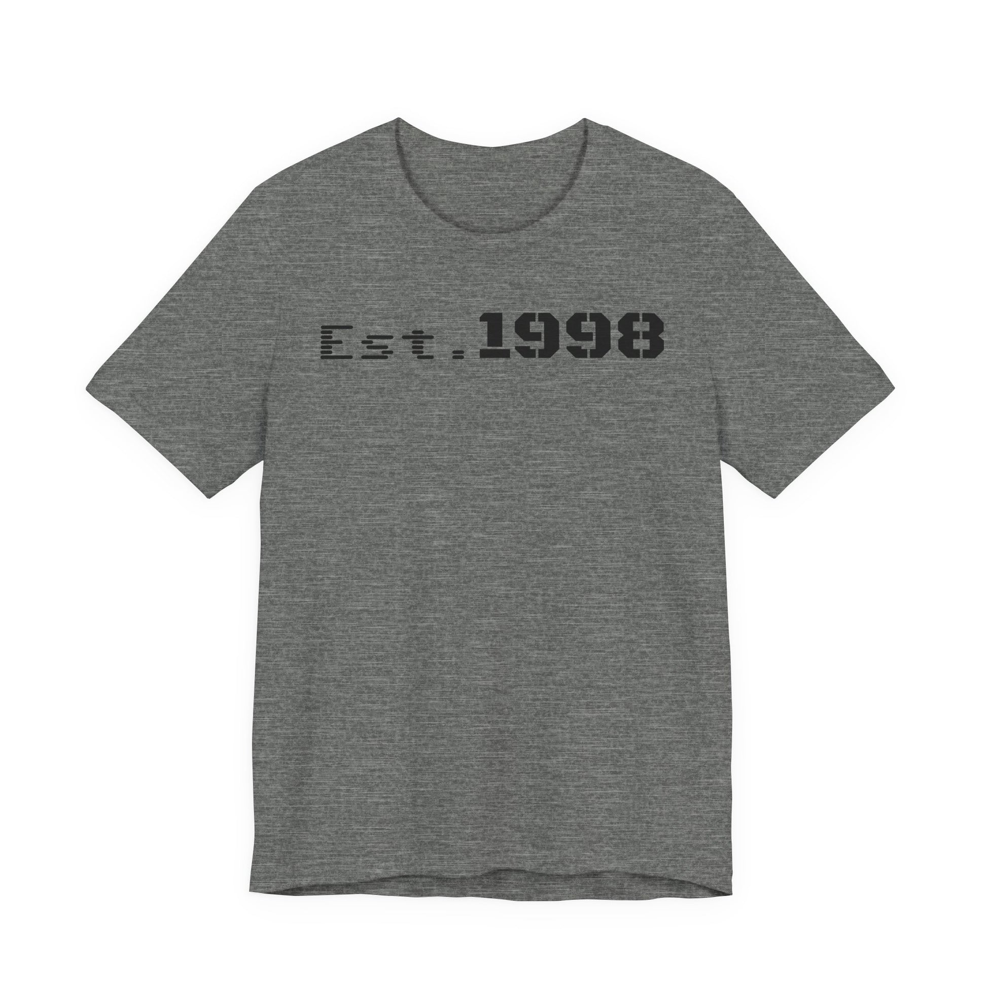 Vintage Est. 1998 Tee - Retro Unisex Shirt for Birthdays, Gifts, Everyday Wear, Casual Style, Nostalgia - TRV