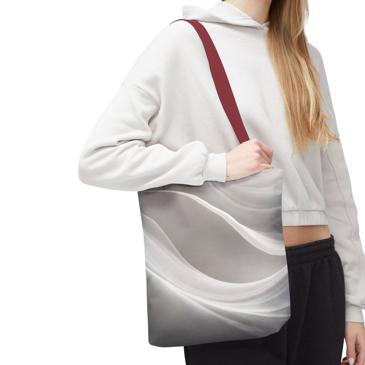 Soft Marble Wave Tote