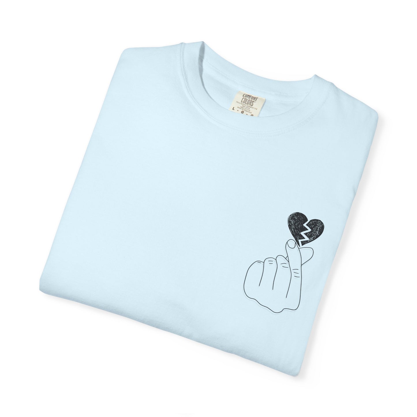 Heartbreak Unisex Garment-Dyed T-Shirt - Trendy Casual Tee for Self-Expression
