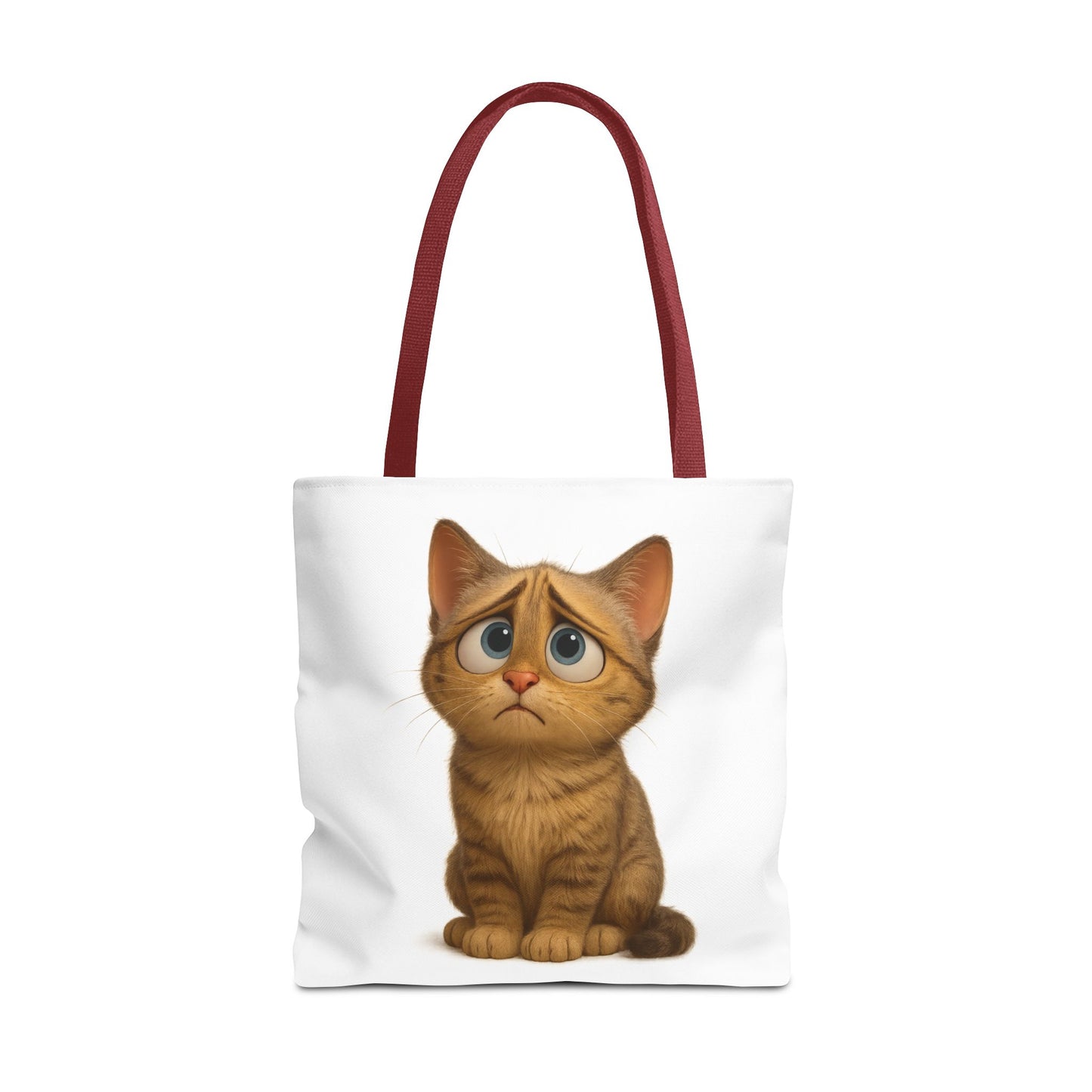 Cute Cat Tote Bag, Animal Lover Gift, Shopping Tote, Reusable Bag, Cute Merchandise, Eco-Friendly Gift - TRV