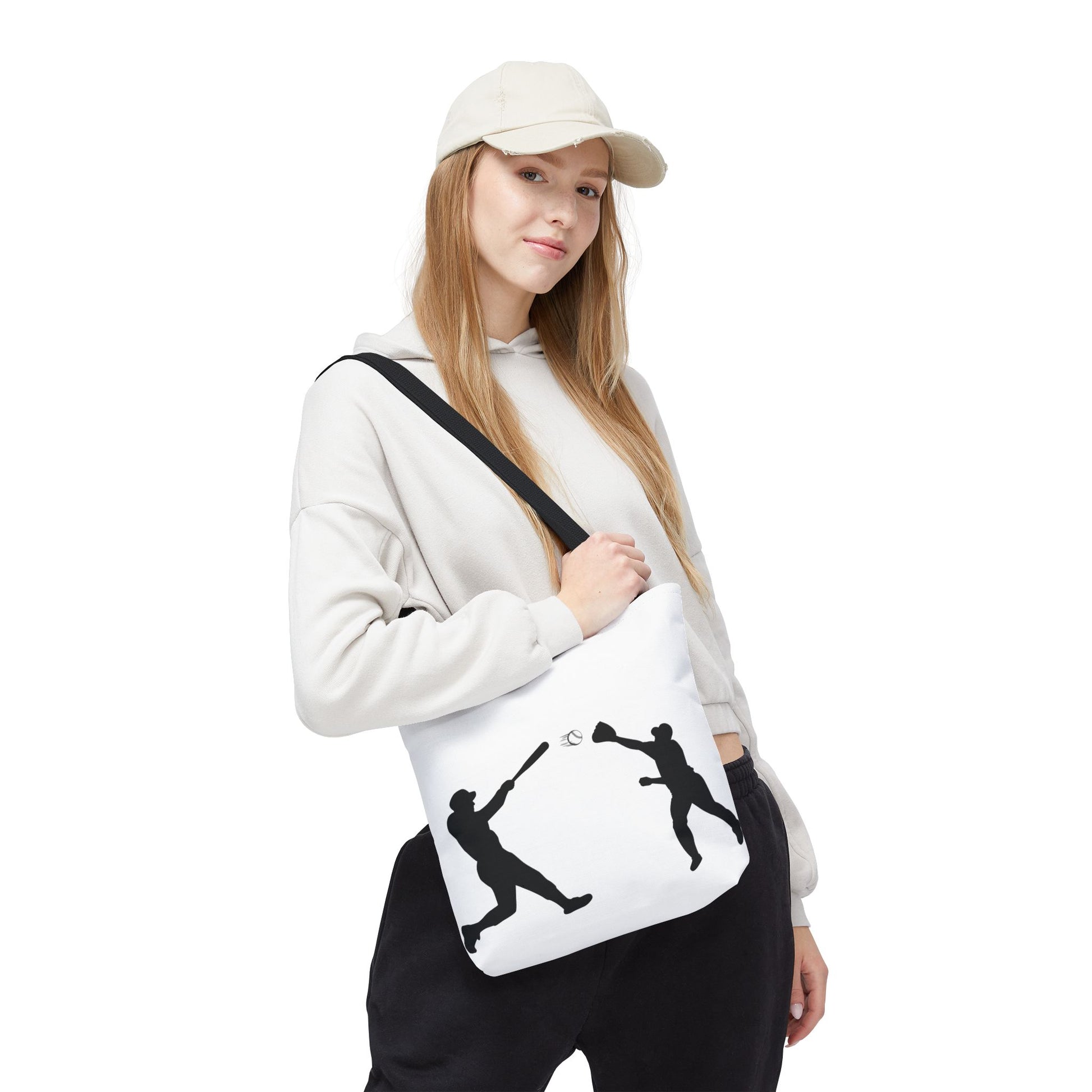 Baseball Tote Bag, Perfect for Sports Fans, Great Gift for Players, Ideal for Game Days, Accessory for Summer Outings - TRV