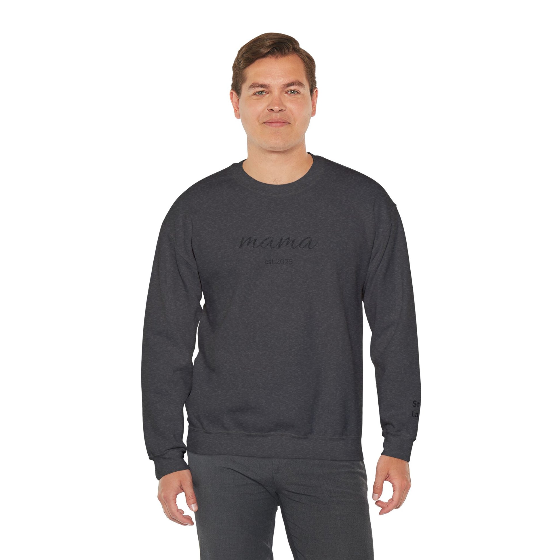 mama sweatshirt | simple script mom pullover - TRV