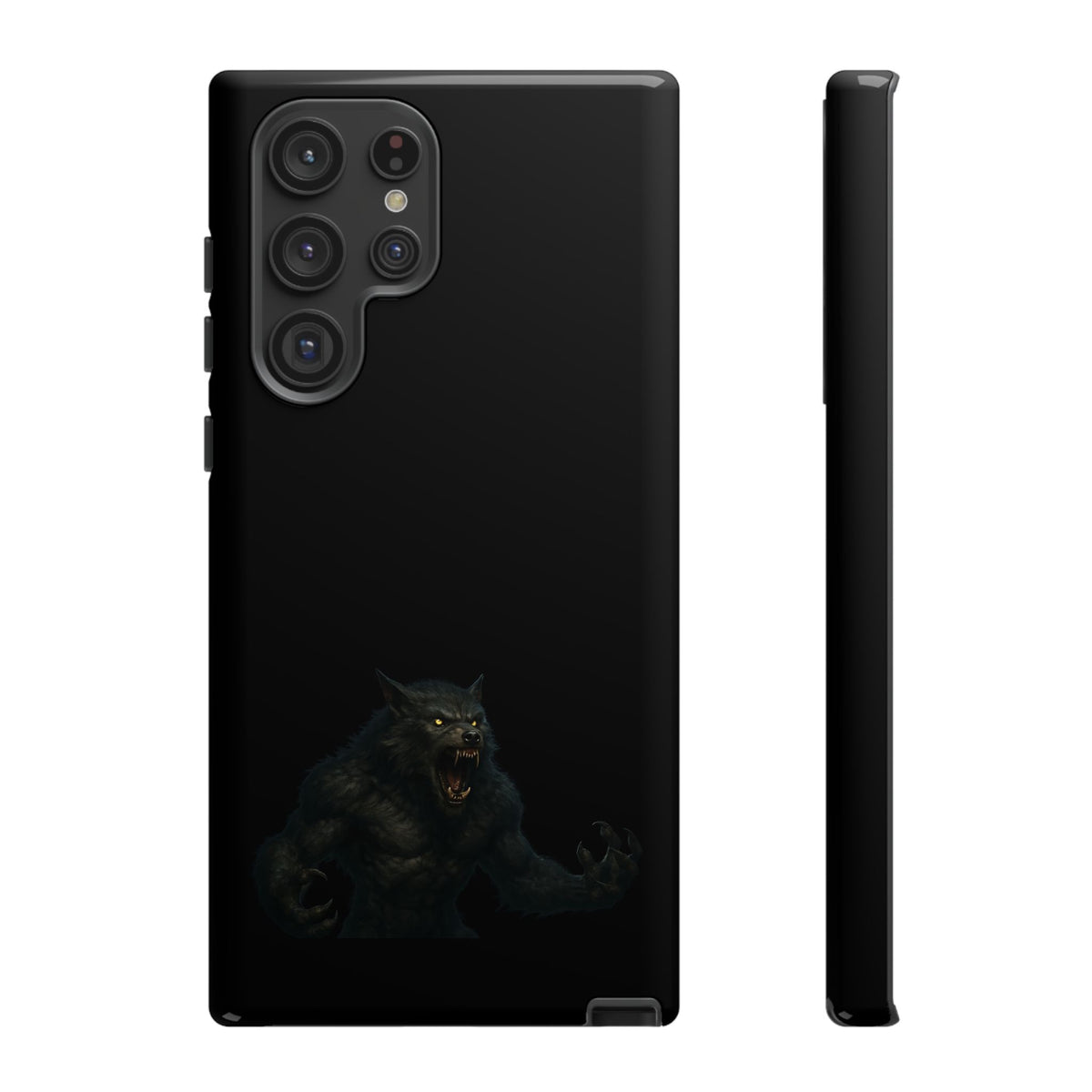 Werewolf Phone Case, dark monster graphic tough protective case - view 14