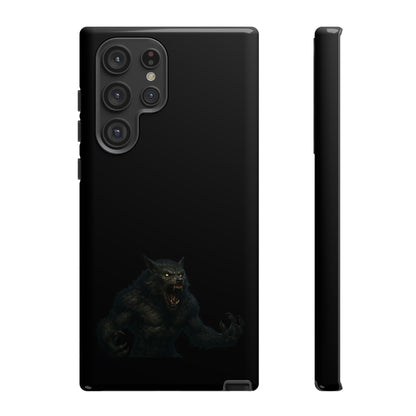 Werewolf Phone Case, dark monster graphic tough protective case - view 14