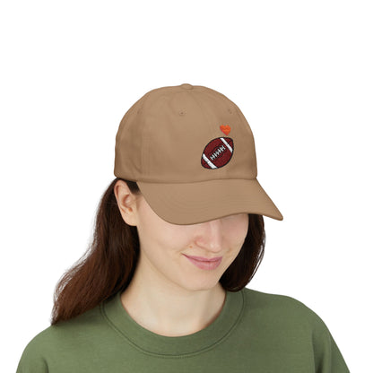 Cute Football Dad Cap, Father's Day Gift, Casual Style Hat, Sports Lover Accessory, Gift for Dad, Outdoor Activities - TRV