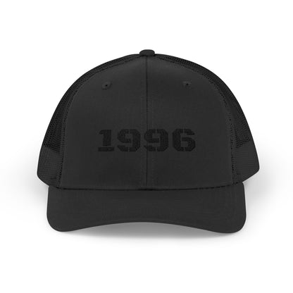 Vintage 1996 Snapback Trucker Cap, Retro Hat, Birthday Gift, Cool Dad Cap, Summer Accessory, Casual Streetwear - TRV