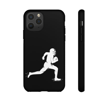 Football Player Phone Case, Tough Cases, Sports Phone Cover, Gift for Athletes, iPhone & Samsung Accessories, Running Player Design - TRV