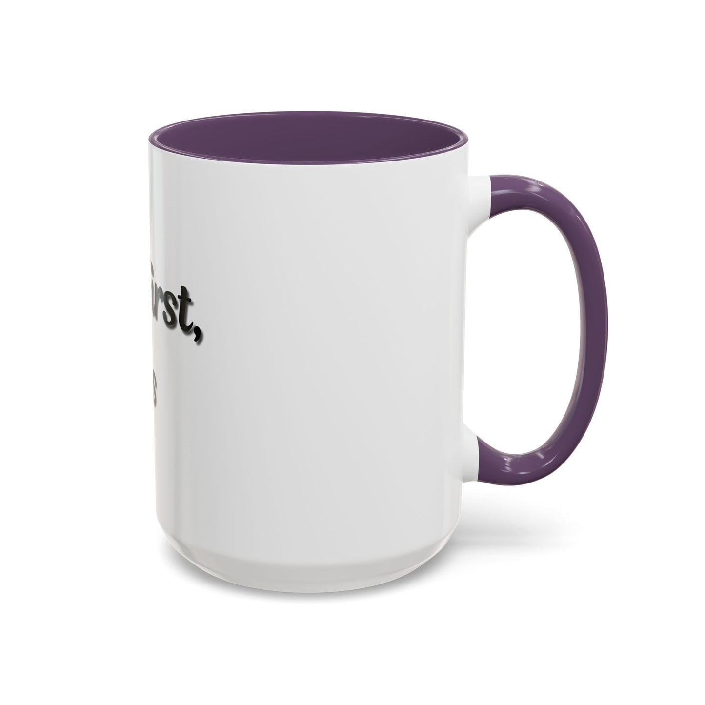 But First, Books Accent Coffee Mug - Perfect Gift for Book Lovers - TRV