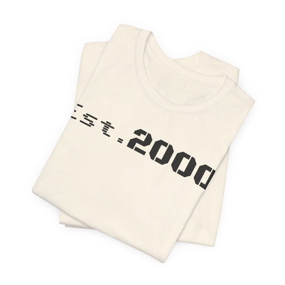Est. 2000 T‑Shirt — Born in 2000 Retro Pixel Tee