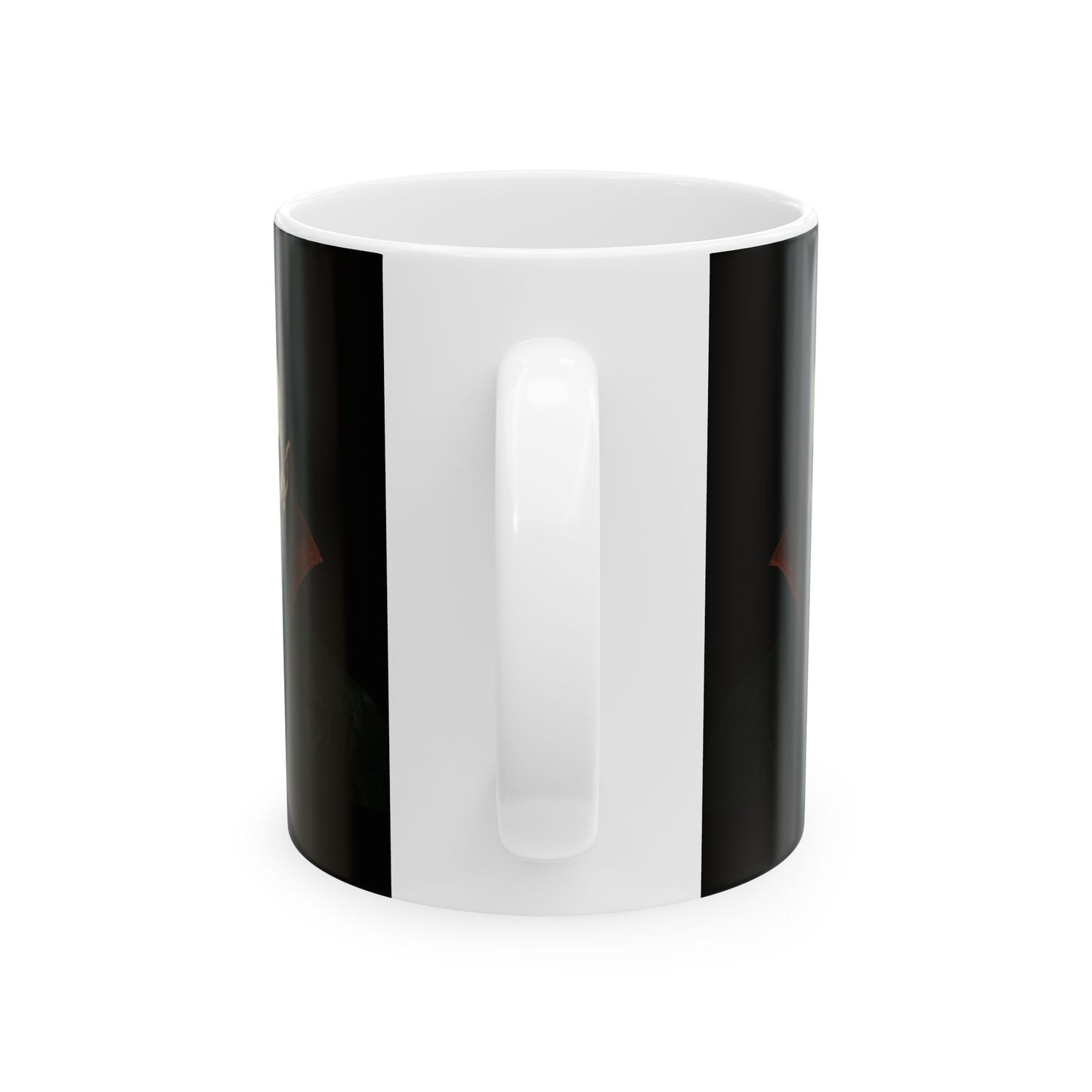 Gothic Dracula Vampire Ceramic Mug, Perfect for Halloween, Spooky Gifts, Coffee Lovers, Home Decor, 11oz & 15oz Sizes
