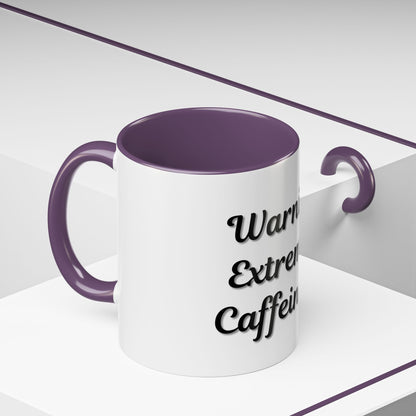 Funny Warning Coffee Mug - Extremely Caffeinated | Perfect Gift for Coffee Lovers - TRV