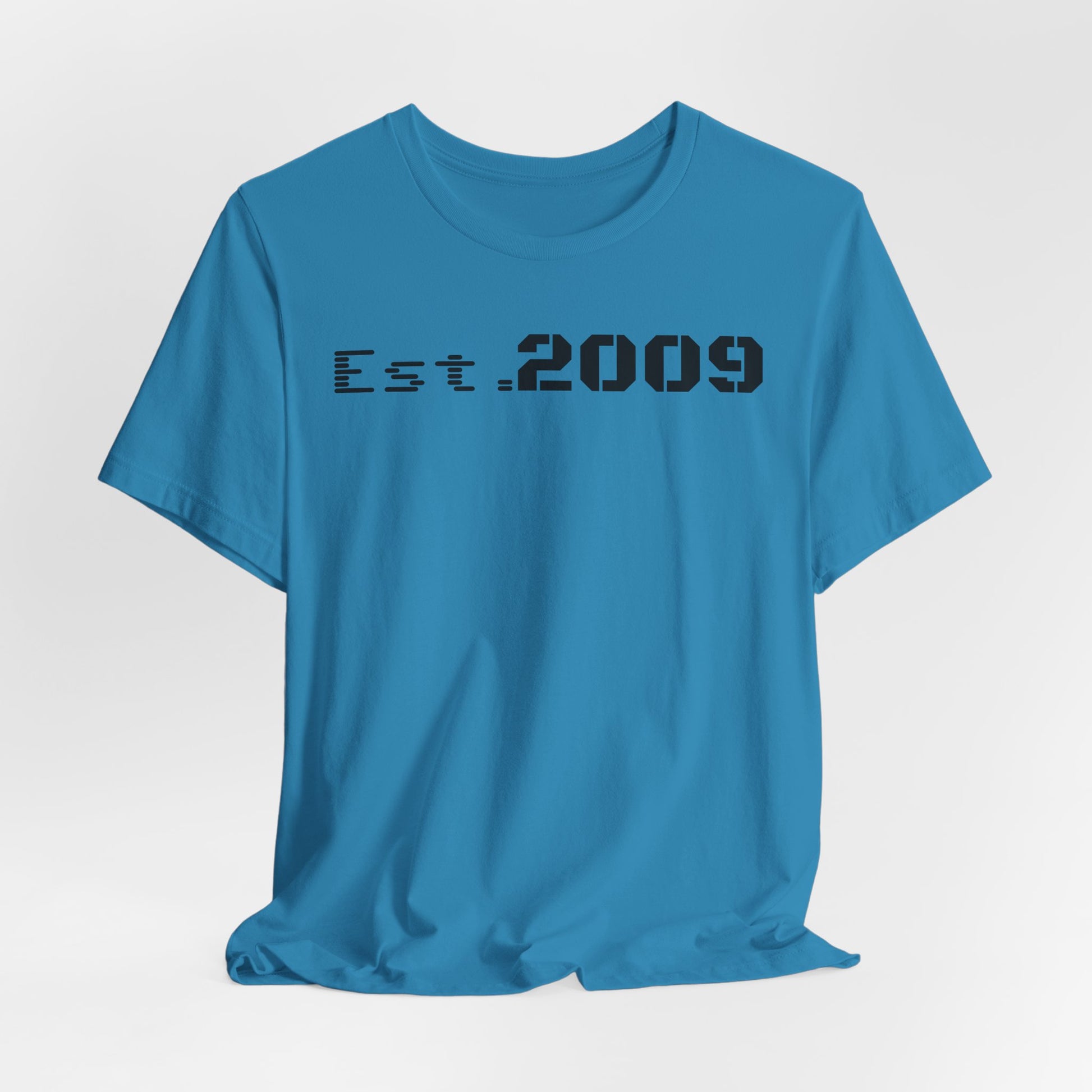 Established 2009 Unisex Tee - Casual Wear, Birthday Gift, Graduation Outfit, Anniversary Shirt, Personalized Fashion - TRV