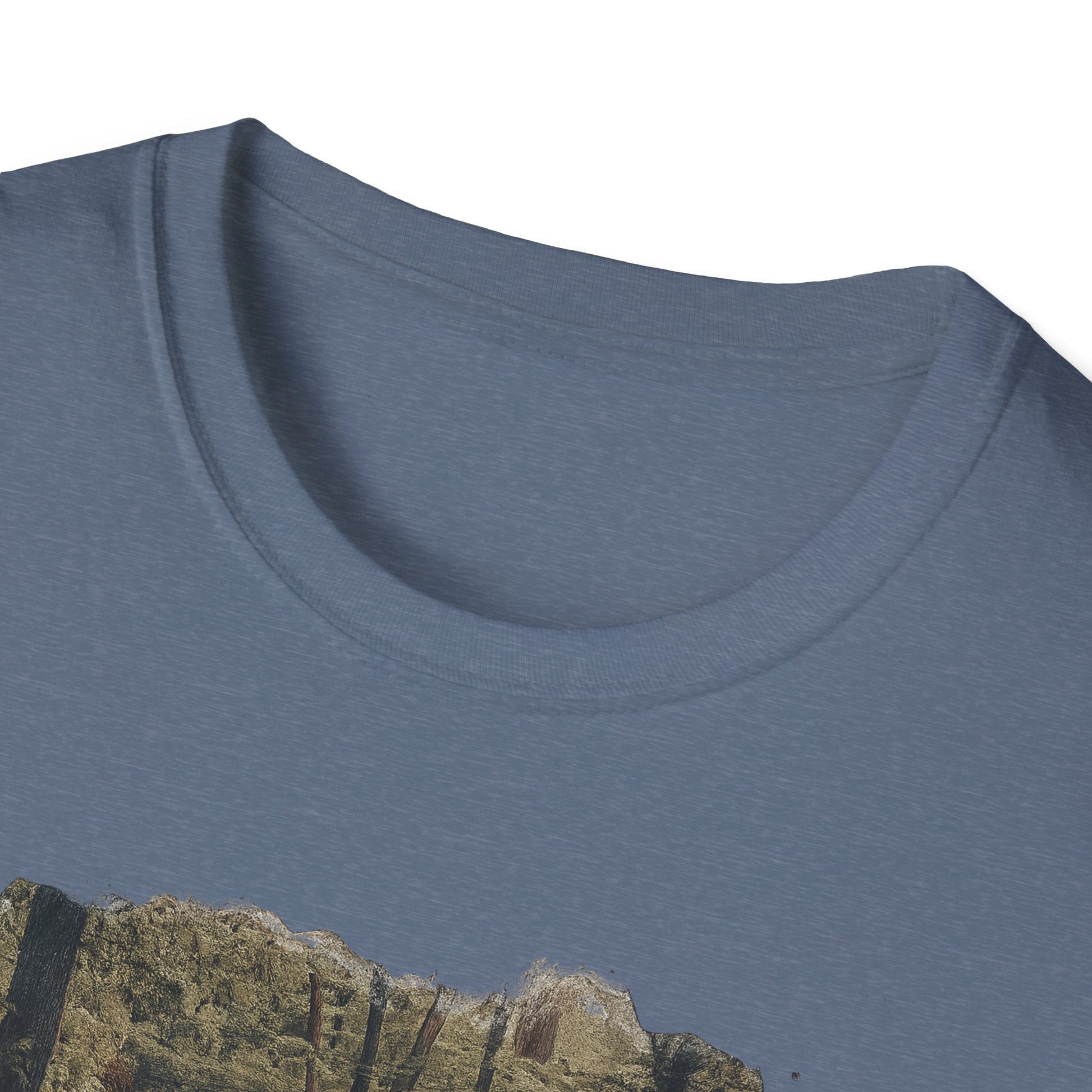 Nature-Inspired Unisex Softstyle T-Shirt | Casual Wear, Outdoor Activities, Gift for Nature Lovers, Relaxed Fit T-Shirt, Eco-Friendly Style - TRV