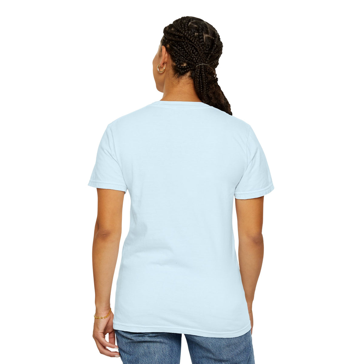 White baseball-themed T-shirt with a heart graphic and "Batter" text, designed by Printify, displayed flat on a white background.