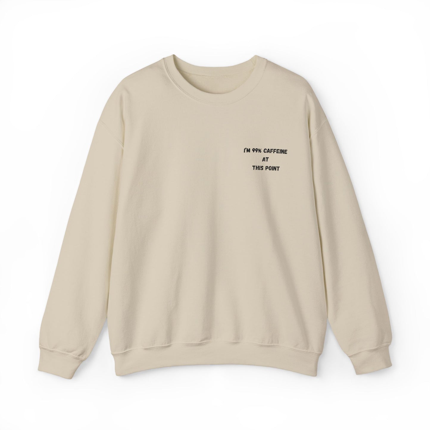 Caffeine Lover's Crewneck Sweatshirt | Unisex Heavy Blend - TRV